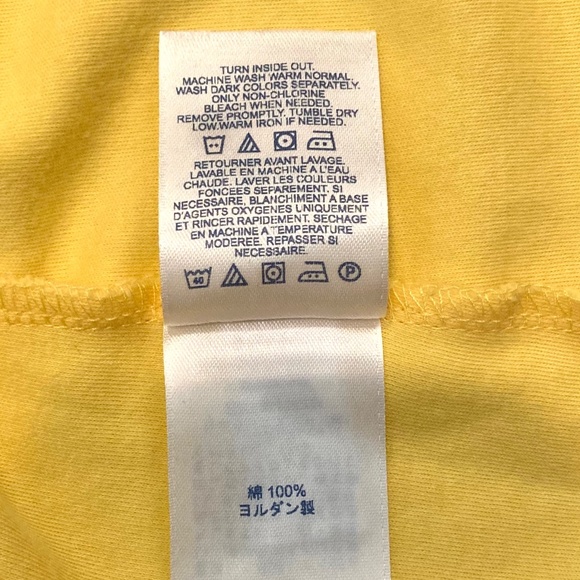 Womens yellow Lands’ End size medium tank top - Picture 5 of 5
